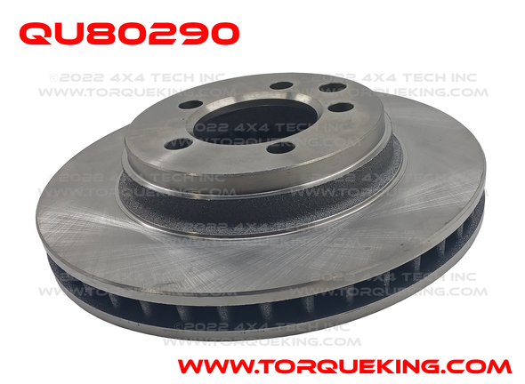 QU80290 Front Brake Rotor for 74-79 Dodge W100/W150 & Ramcharger Torque King 4x4