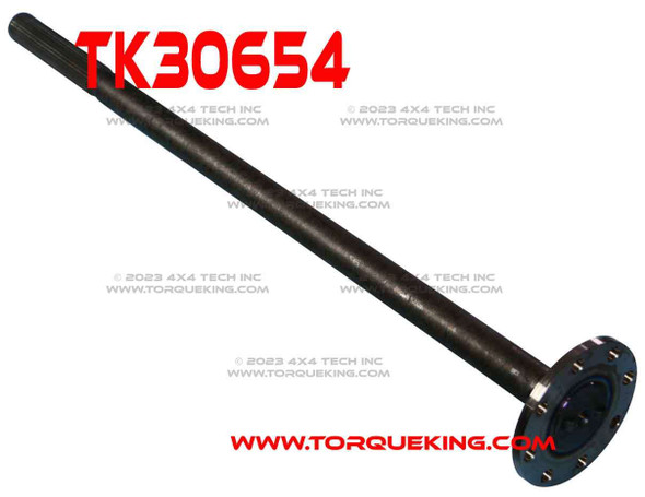 TK30654 Rear Axle Shaft, 11.5" DRW Axle 2020-up GM 3500HD Gas Chassis-Cab Torque King 4x4