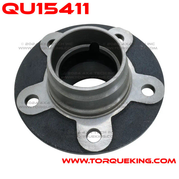 QU15411 Front Bare Wheel Hub for 1941-1962.5 Jeep and Willy Using 9" Brakes Torque King 4x4
