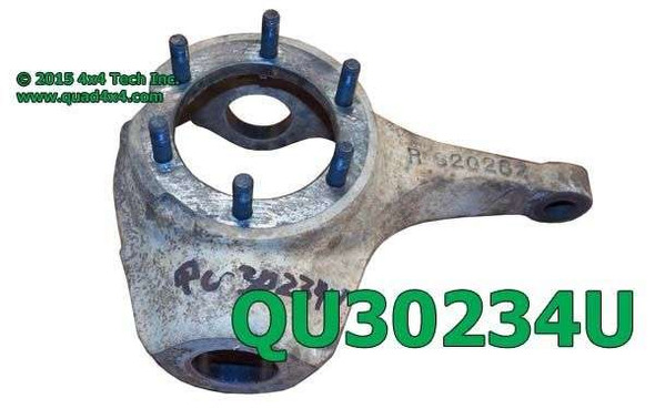 QU30234U Used Right Steering Knuckle for 1979-1991 Chevy and GMC Torque King 4x4