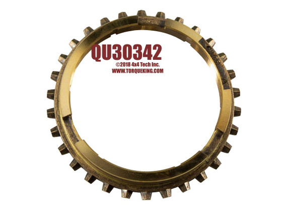 QU30342 3-4 Brass Synchro Ring for 1959-1967 SM420 Transmission Torque King 4x4