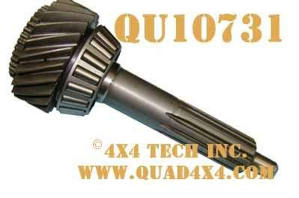 QU10731 NV4500 Heavy-Duty 1 ¼ "-10 spline Input Shaft for 1996-2002 GM Torque King 4x4