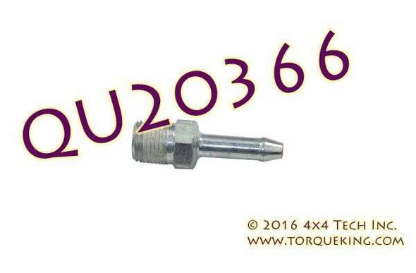 QU20366 Hub Vacuum Fitting for Ford 4x4 Steering Knuckles Torque King 4x4