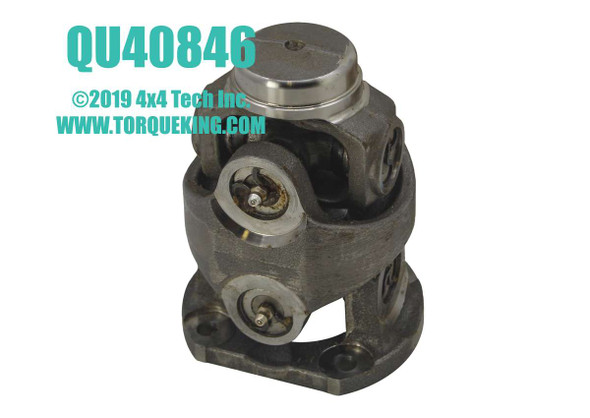 QU40846 1350 Series Greaseable Double Cardan CV Joint for Dodge Ram Torque King 4x4