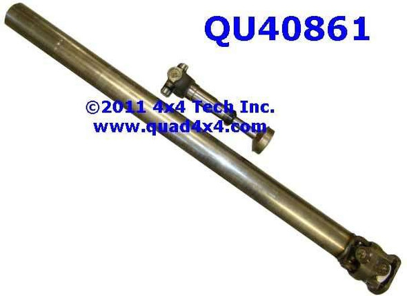 QU40861 Unfinished Greaseable Rear CV Drive Shaft Assembly, Medium Torque King 4x4