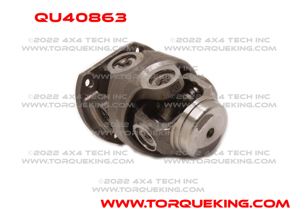 QU40863 Greaseable Double Cardan 1350 x 2.75 CV Joint Head Assembly Torque King 4x4