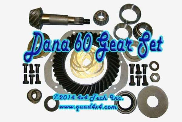 QU40620 3.54 Ratio Ring and Pinion Set for 1978-1997 Ford Dana 60 Torque King 4x4