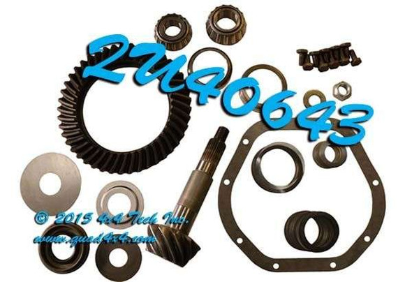 QU40643 4.10 Ratio Ring and Pinion Set for 1978-1997 Ford Dana 60 Torque King 4x4