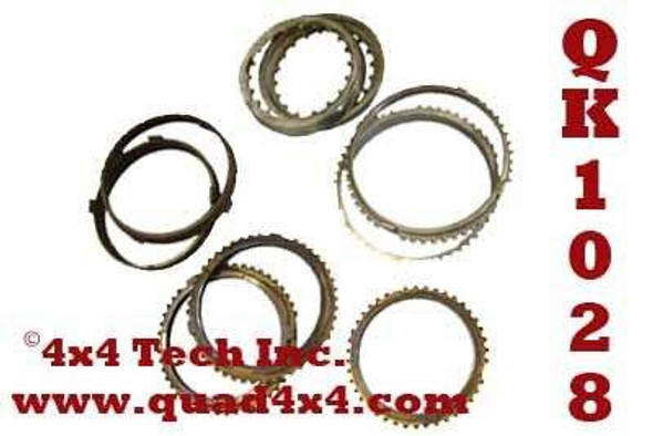 QA1028 9 Piece NV4500 Synchro Ring Kit for 1992-1998 Chevy and GMC Torque King 4x4