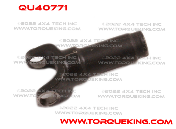 QU40771 Coarse Spline Front Driveshaft Slip Yoke for 1999-2002 Dodge Ram Torque King 4x4