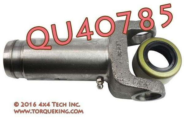 QU40785 1310 x 6" x 1-3/8" 16 Spline Greaseable Slip Yoke Torque King 4x4