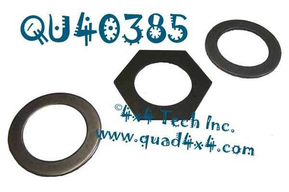 QU40385 3 Piece Outer Axle Shaft Thrust Washer Kit for 1999-05 Ford Torque King 4x4