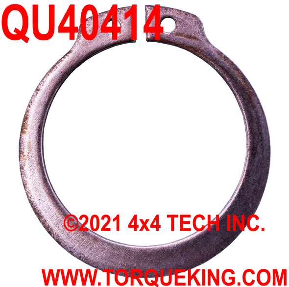 QU40414 Outer Axle Shaft Snap Ring for Ford Super Duty Front Axles Torque King 4x4