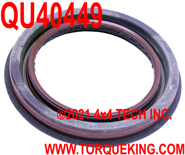 QU40449 Flanged Rear Wheel Seal for Dodge & Ford Dana 60, 70, 80 Axles Torque King 4x4