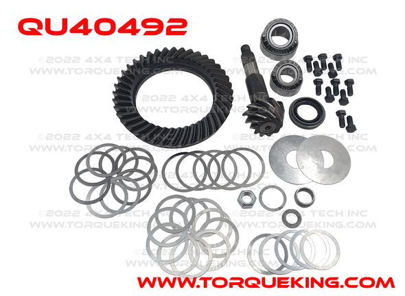 QU40492 4.10 Ratio Ring and Pinion Set for 1994-2002 Ram Front Dana 60 Torque King 4x4
