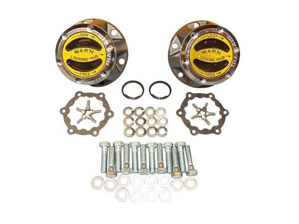 QU50818 Warn 9072 External Manual Locking Hub Set Torque King 4x4