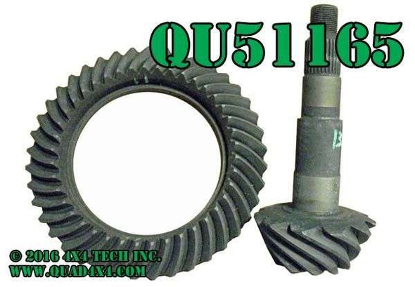 QU51165 3.73 Ratio AAM 11.5" Ring & Pinion Gear Set Torque King 4x4