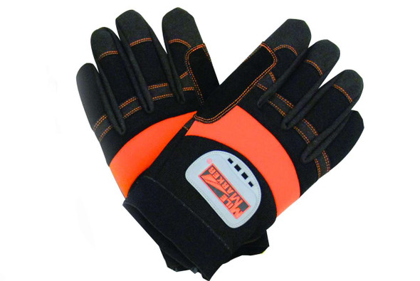 QU56095 Large Mile Marker Heavy Duty Recovery Winch Gloves Torque King 4x4