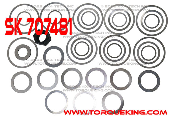 SK 707481 Replacement Complete Shim Kit for Ford Dana 80 Rear Axles Torque King 4x4