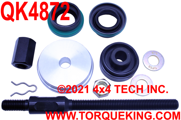 QK4872 Dana 44 Axle Seal Kit with Adjustable Depth Axle Seal Tool Set Torque King 4x4