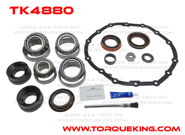 TK4880 Master Front Differential Bearing and Seal Kit for Ram AAM 925 Torque King 4x4