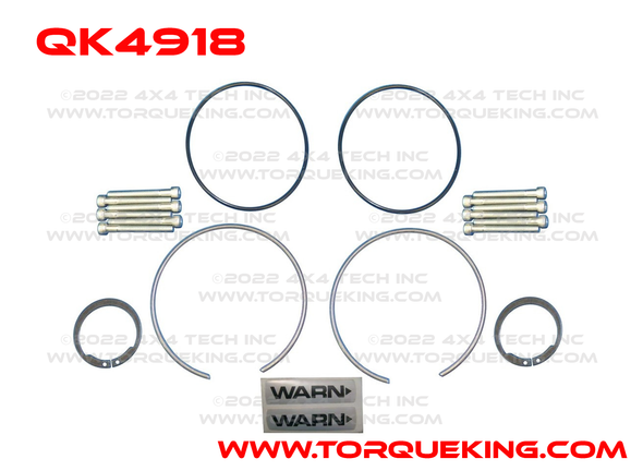 QK4918 Hub Service Kit for QU56018 Warn Manual Hub Set Torque King 4x4