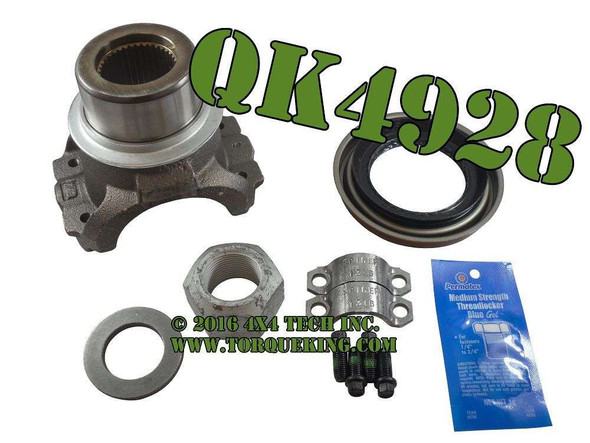 QK4928 Dana 80 1410 Series Pinion Yoke Kit for F350 DRW Super Duty Torque King 4x4