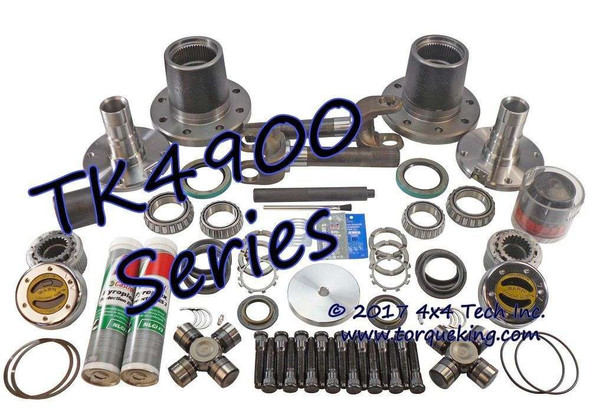 TK4967 Master Free-Spin Kit with WarnÂ® Hublocks for 02.5-04 F250/350 Torque King 4x4