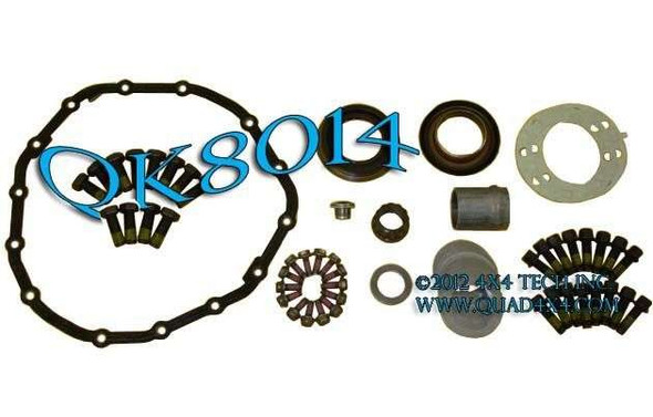 QK8014 Rear Axle Differential Installation Kit for 2003-up Dodge 10.5"R Torque King 4x4