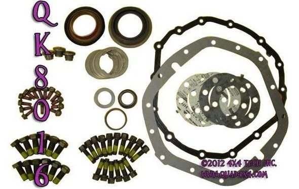 QK8016 Differential Installation Kit for AAM 1150 11.5" Rear Axle Torque King 4x4