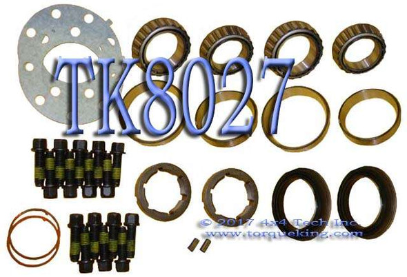 TK8027 Master Rear Wheel Bearing Kit, Ram AAM SRW Axle Torque King 4x4