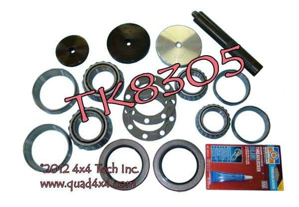 TK8305 Master Dual Rear Wheel Bearing & Seal Kit with Tools Torque King 4x4