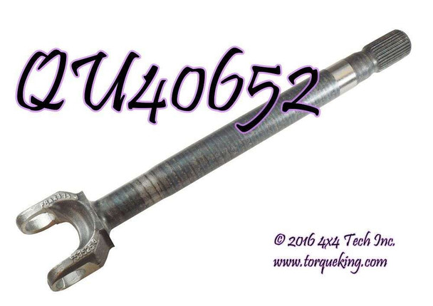 QU40652U Used Right Inner Axle Shaft for 1980-1993 Dodge Dana 44 Front Torque King 4x4