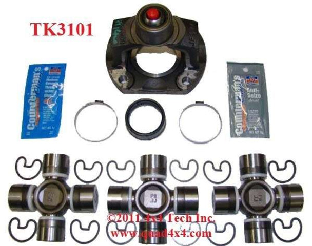 TK3101 Master Overhaul Kit for Front CV Driveshaft with Type A Slip Joint Torque King 4x4