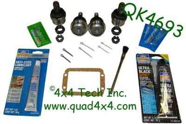 QK4693 Ball Joint Kit for 1994-1999 Ram Dana 44 Front Axles Torque King 4x4