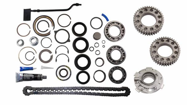 TK2536 Complete MasterRebuild Kit with Sprockets and Oil Pump for 2007-2012.5 Fixed Yoke Type NV271D Transfer Case Torque King 4x4