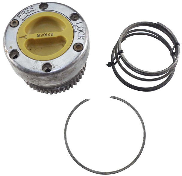 QU30266U Used Splined Spicer Hub Lock with Gold or Yellow Dial Torque King 4x4