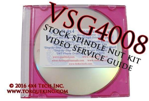 VSG4008 1994-2002 Ram 2500, Ram 3500 Rear Wheel Bearing Service Video Torque King 4x4