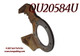 QU20584U Used Right Front Brake Caliper Anchor Plate for 76-79 Ford Dana 44 Torque King 4x4