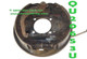 QU20653U Used Right Rear Brake Backing Plate for 1978-1983 Ford F250, F350 Torque King 4x4