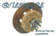 QU30163U 1st Design Used 1971-1977.5 Hub and Rotor Assembly Torque King 4x4