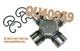 QU40939 1310 Series EZ-Grease External Snap Ring U-Joint Torque King 4x4