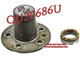 QU20686U Used Auto Hub for Dana 35 IFS in 90-94 Explorer & Ranger Torque King 4x4