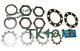 TK4012 Double Rear Spindle Nut Upgrade Kit 1994-2002 Ram 2500, 3500 Torque King 4x4