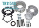 TK11545 Adapter Housing Kit for 1989-1993 Ram W250/W350 with NP205, 29 Spline Torque King 4x4