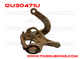 QU30471U Used 71-72 GM Bare Left Steering Knuckle with Steering Arm Torque King 4x4