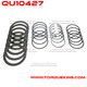 QU10427 NV5600 Shim, Snap Ring Set