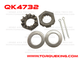 QK4732 Front Axle Shaft Nut and Washer Set for Dodge and Ram Torque King 4x4