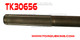 TK30656 12" DRW Rear Axle Shaft for 2020-up GM 3500HD Diesel Pickup Torque King 4x4