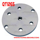 QT1265 1/2" Drive Triple Bolt Pattern Hub Rotating Torque Plate for Ford Torque King 4x4